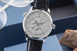 Thumbnail von Jaeger-LeCoultre Master Geographic Automatik Stahl Ref. Q1428421 176.8.29.S