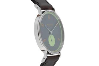 Thumbnail von NOMOS Tangente Super 30 Feldmausgrau Stahl Handaufzug Limited B&P 2004