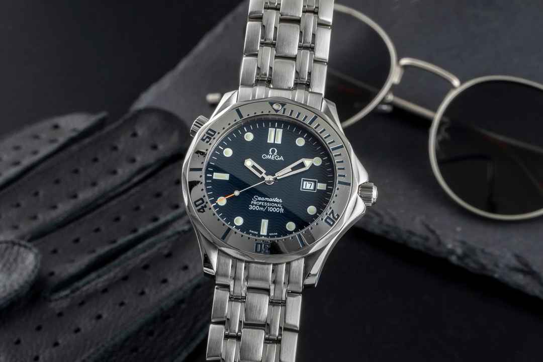  Omega Seamaster Diver 300 M Edelstahl Herrenuhr Datum Saphirglas Ref. 2542.80.00 