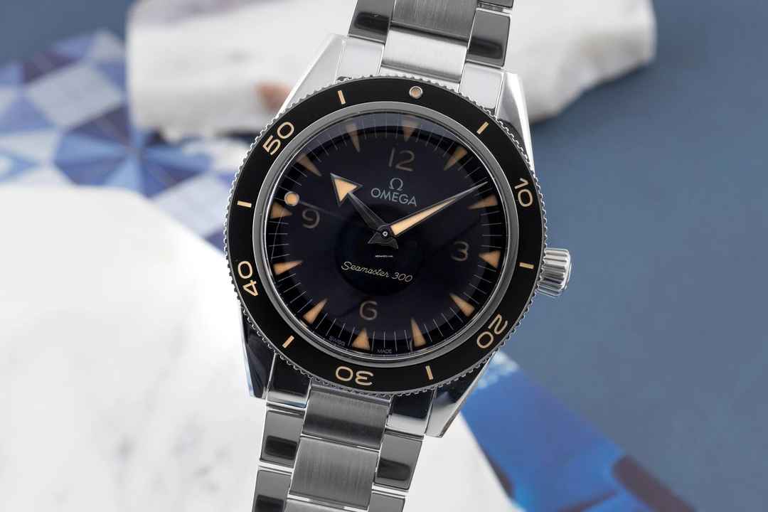  Omega Seamaster 300 Master Co-Axial Stahl Ref. 234.30.41.21.01.001 B&P 2023 