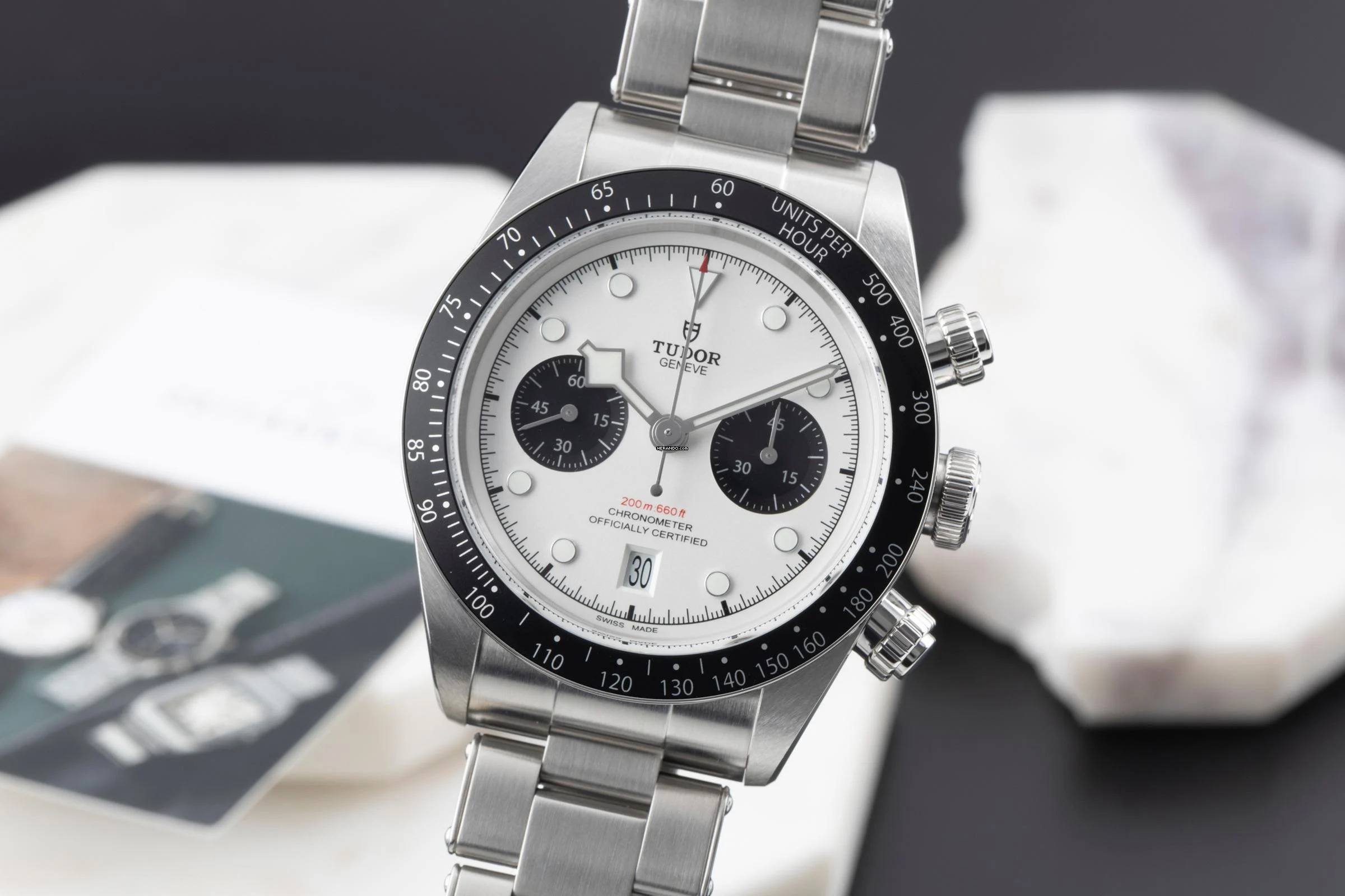  Tudor Black Bay Chrono Chronograph Stahl Automatik Herrenuhr Ref. 79360N-0002 B&P 2025 