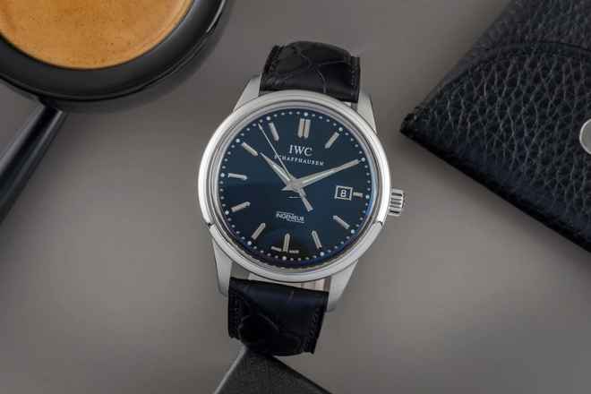  IWC Ingenieur Automatic Vintage 1955 Automatik Datum Edelstahl Ref. IW323301 B&P 2009 