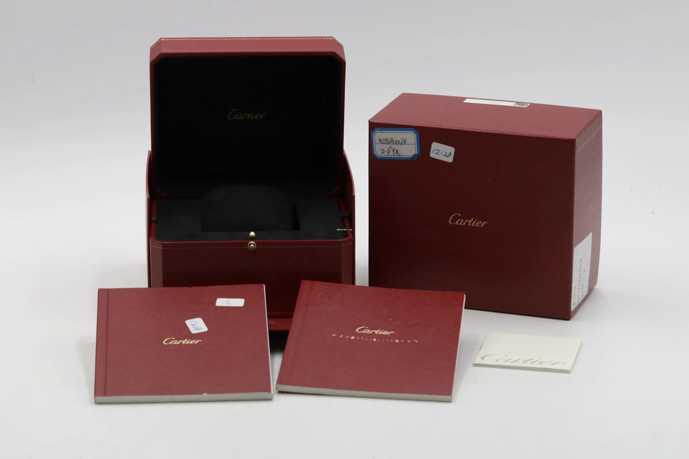 Thumbnail von Cartier Santos Stahl Automatik Herrenuhr Medium WSSA0010 B&P 2018