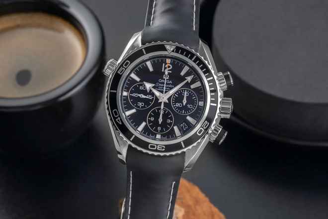  Omega Seamaster Planet Ocean Chronograph Stahl Automatik Ref 222.32.38.50.01.001 