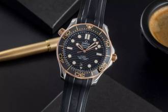 Thumbnail von Omega Seamaster Diver 300 M Stahl Gold Automatik 210.22.42.20.01.002