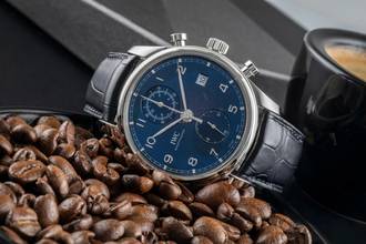 Thumbnail von IWC Portugieser Chronograph Stahl Automatik Herrenuhr Ref. IW390303 Papiere 2018