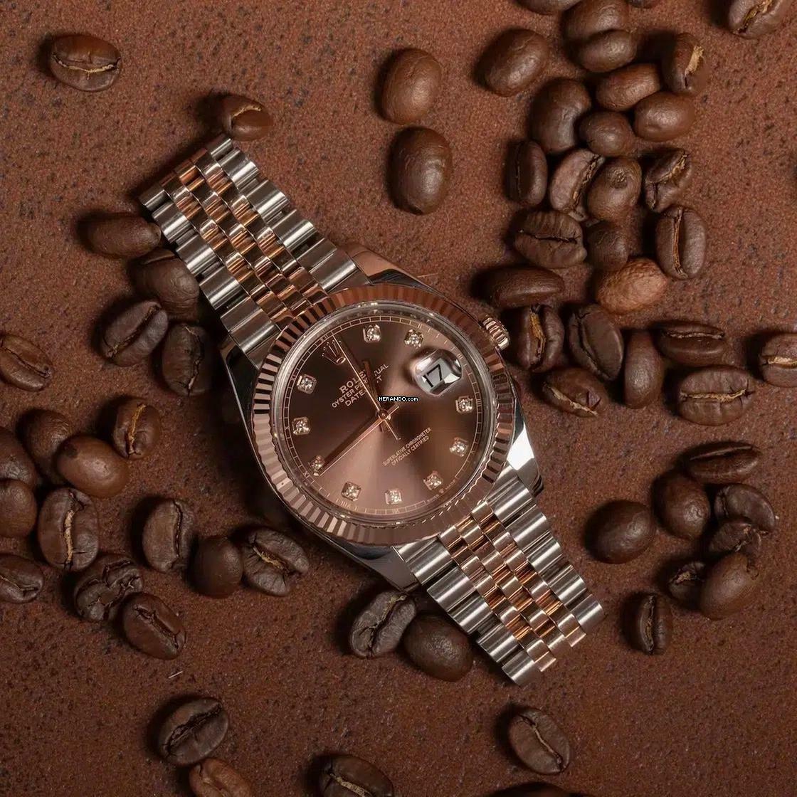 Rolex Datejust 41 2022 Full Set Diamond Dial