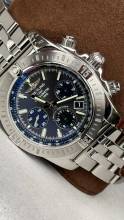 Thumbnail von Breitling Chronomat Fullset darkgrey dial Top Condition