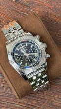 Thumbnail von Breitling Chronomat Fullset darkgrey dial Top Condition
