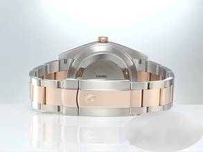 Thumbnail von Rolex Datejust 41 41mm 126301 Edelstahl Rosegold 750 Diamanten Automatik Stahl Gold