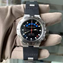 Thumbnail von BVLGARI Diagono SD 40 S RE Chronograph Regatta Timer 40MM black 2011 Full Set