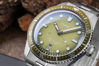 Thumbnail von Oris Divers Sixty Five Stahl Automatik Herren Ref 01 733 7707 4057 Box & Papiere