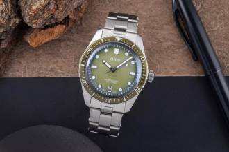 Thumbnail von Oris Divers Sixty Five Stahl Automatik Herren Ref 01 733 7707 4057 Box & Papiere