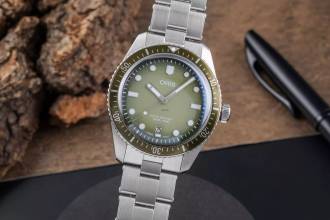 Thumbnail von Oris Divers Sixty Five Stahl Automatik Herren Ref 01 733 7707 4057 Box & Papiere
