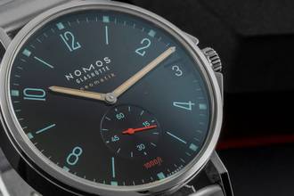 Thumbnail von NOMOS Tangente Neomatik Sport Stahl Automatik Herrenuhr Ref. 581 Box & Papiere 2019