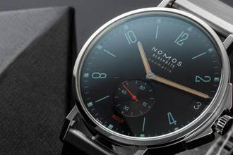 Thumbnail von NOMOS Tangente Neomatik Sport Stahl Automatik Herrenuhr Ref. 581 Box & Papiere 2019