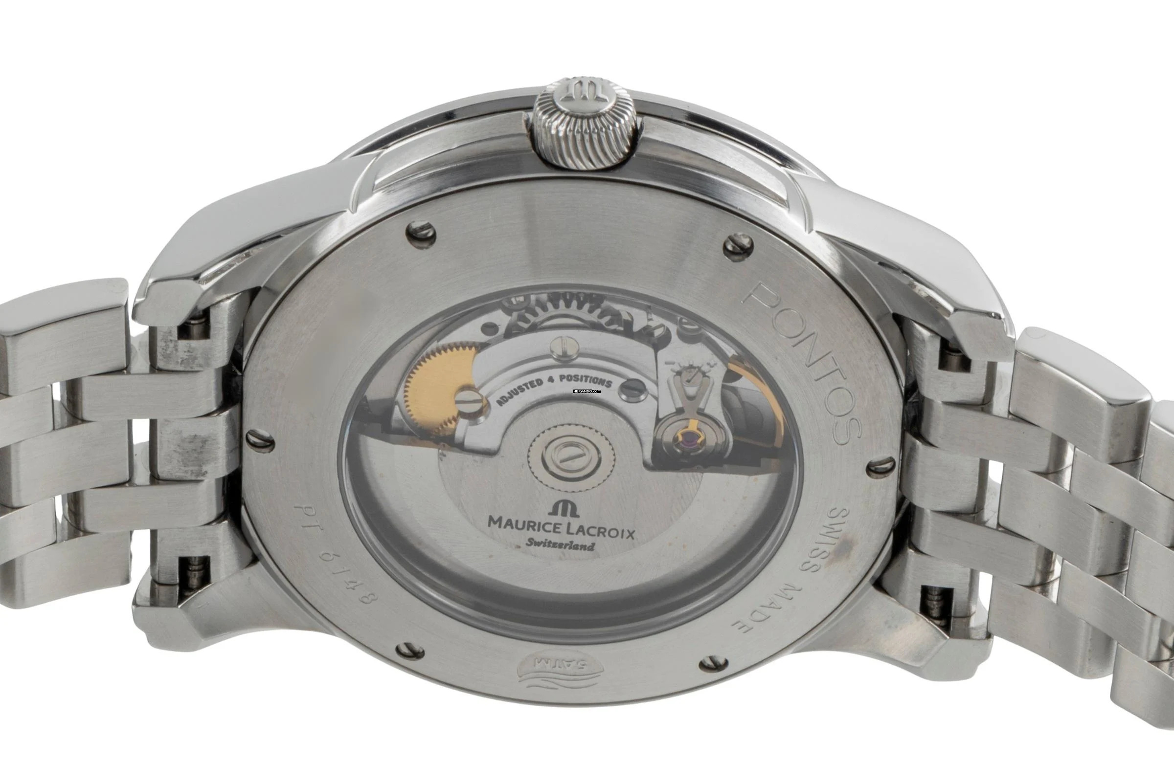 Thumbnail von Maurice Lacroix Pontos Date Stahl Automatik Herrenuhr Ref. PT6148