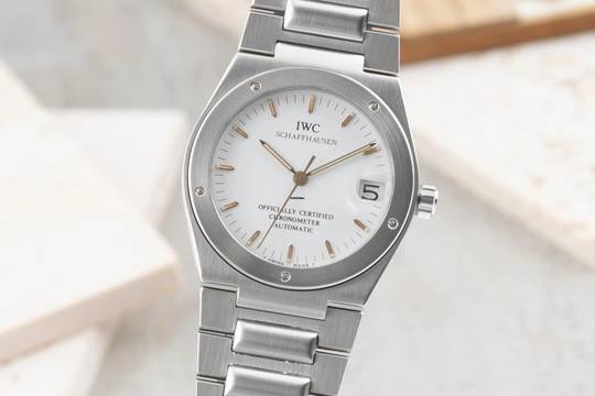  IWC Ingenieur Schaffhausen Ingenieur Chronometer Stahl Automatik Herrenuhr IW352101 B&P 