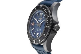 Thumbnail von Breitling Superocean 46 Automatik 46 Black Steel Herrenuhr Ref. M17368B71B1S1 B&P