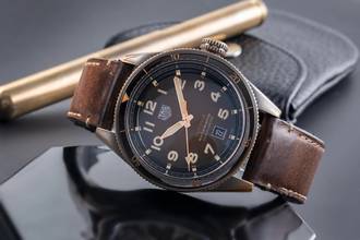 Thumbnail von TAG Heuer Autavia Bronze Automatik Herrenuhr Ref. WBE5191.FC8276 B&P 2022