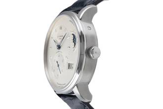 Thumbnail von Glashütte Original PanoMaticLunar Stahl Automatik Herrenuhr Ref 1-90-02-42-32-01 Papiere