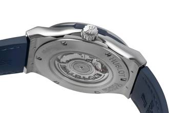 Thumbnail von Hublot Classic Fusion Blue 45 Blue Titan Automatik Ref. 511.NX.7170.LR