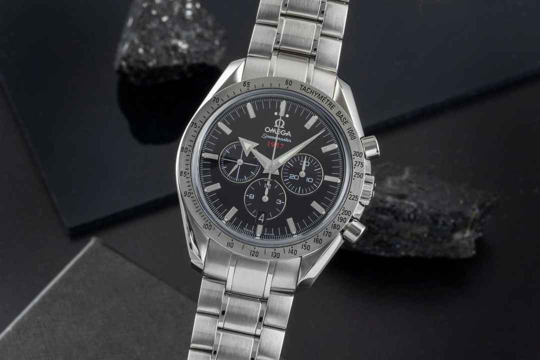  Omega Speedmaster Broad Arrow Chronograph Stahl Automatik Ref. 321.10.42.50.01.001 