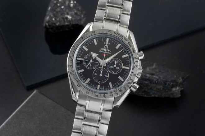  Omega Speedmaster Broad Arrow Chronograph Stahl Automatik Ref. 321.10.42.50.01.001 
