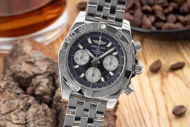  Breitling Chronomat 41 B01 41 Chronograph Stahl Automatik Ref. AB0140 B&P 2025 