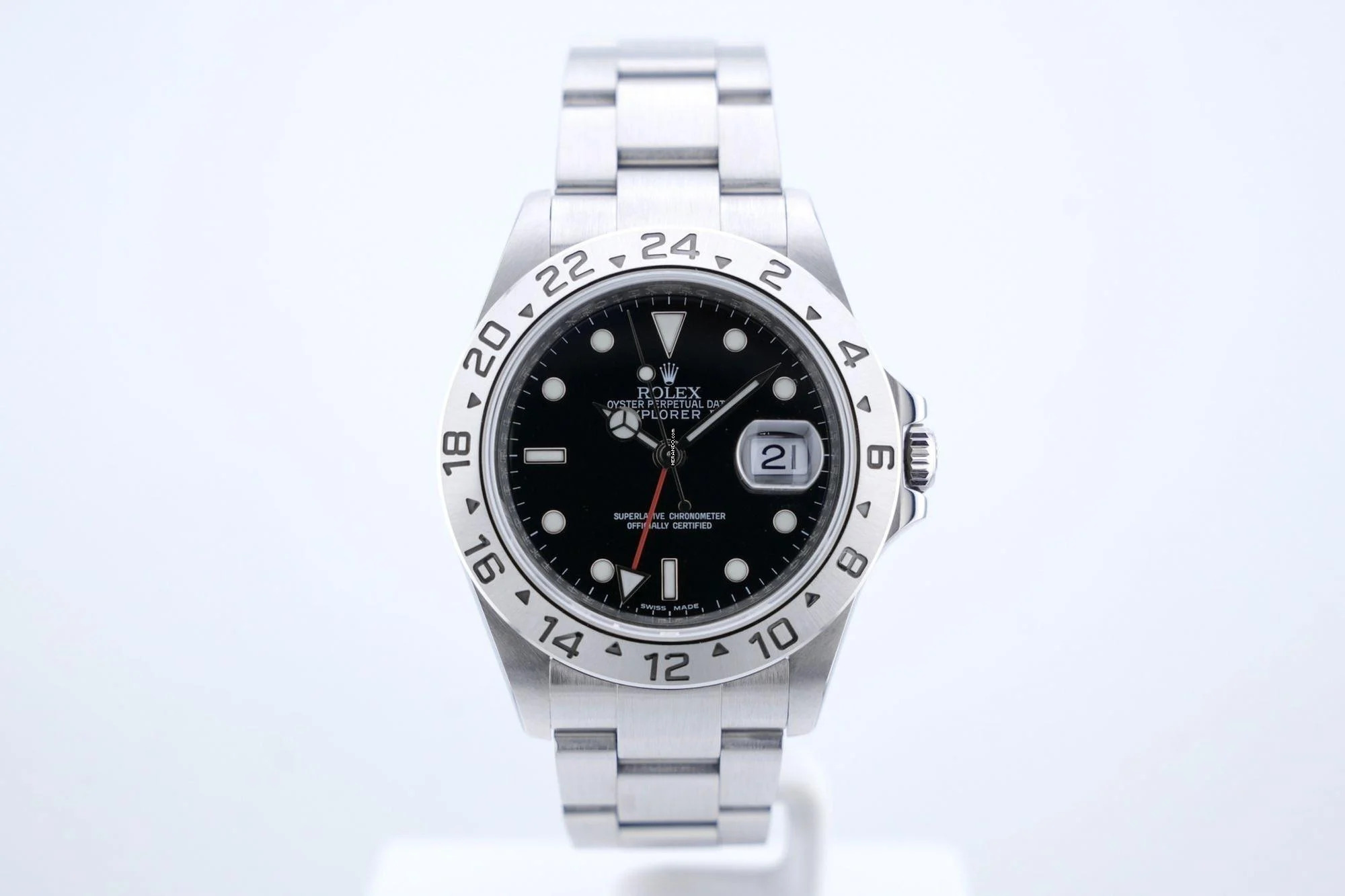  Rolex Explorer II Black Dial Like New 16570 2011 