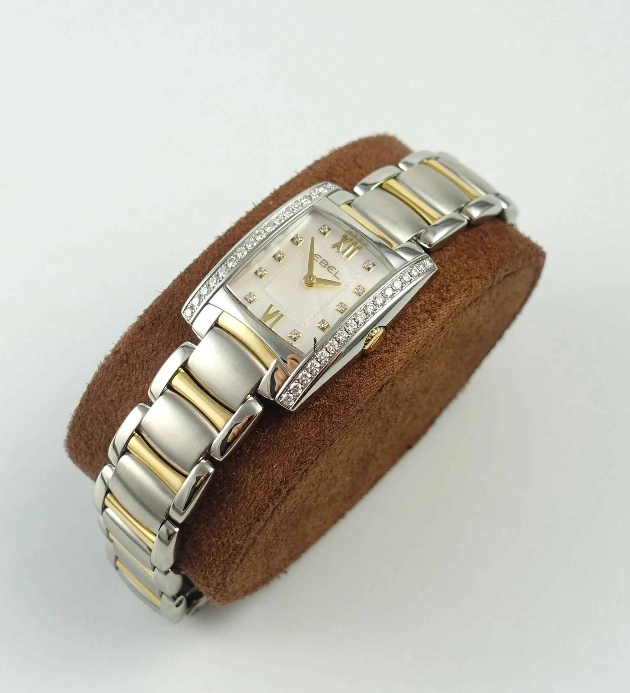 Thumbnail von Ebel Brasilia Mini Stahl/Gelbgold Perlmutt-ZB Brillanten Full Set 2019