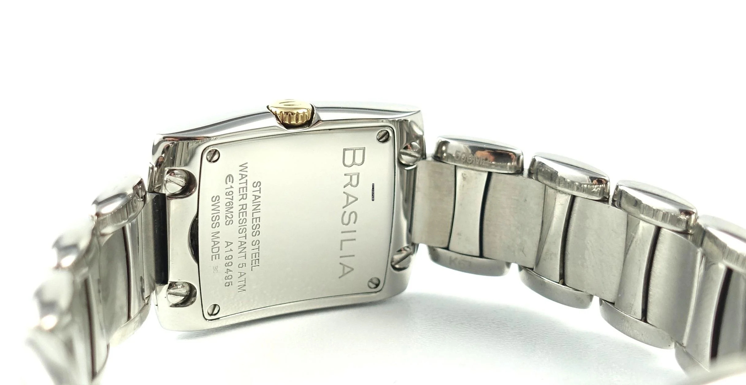 Thumbnail von Ebel Brasilia Mini Stahl/Gelbgold Perlmutt-ZB Brillanten Full Set 2019