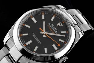 Thumbnail von Rolex Milgauss Ref.116400 2007 Box&Beschreibung sehr gut Vintage Milgauss