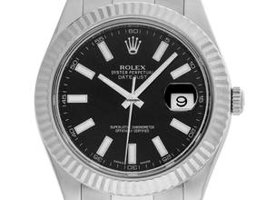 Thumbnail von Rolex Datejust II Ref.116334 2015 Full Set wie Neu Vintage Datejust II Stahl 18kt Weißgold