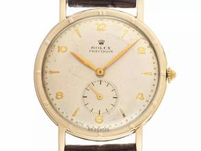 Thumbnail von Rolex Precision Metropolitan 9kt Gelbgold Ref.4325 sehr gut Vintage Precision Metropolitan 9kt Gelbgold