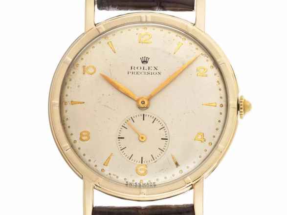  Rolex Precision Metropolitan 9kt Gelbgold Ref.4325 sehr gut Vintage Precision Metropolitan 9kt Gelbgold 