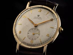 Thumbnail von Rolex Precision Metropolitan 9kt Gelbgold Ref.4325 sehr gut Vintage Precision Metropolitan 9kt Gelbgold