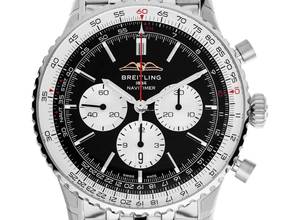 Thumbnail von Breitling Navitimer 1 B01 Chronograph Ref.AB0137211B1A1 2025 Full Set Ungetragen Navitimer B01 Chronograph