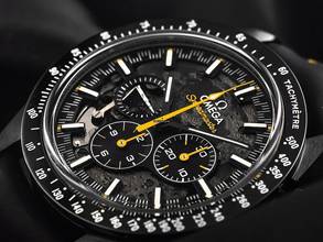 Thumbnail von Omega Speedmaster Moonwatch Dark Side of the Moon Ref.310.92.44.50.01.001 2025 Full Set Ungetragen Speedmaster Moonwatch Dark Side of the Moon Apollo 8 Keramik Faltschließe