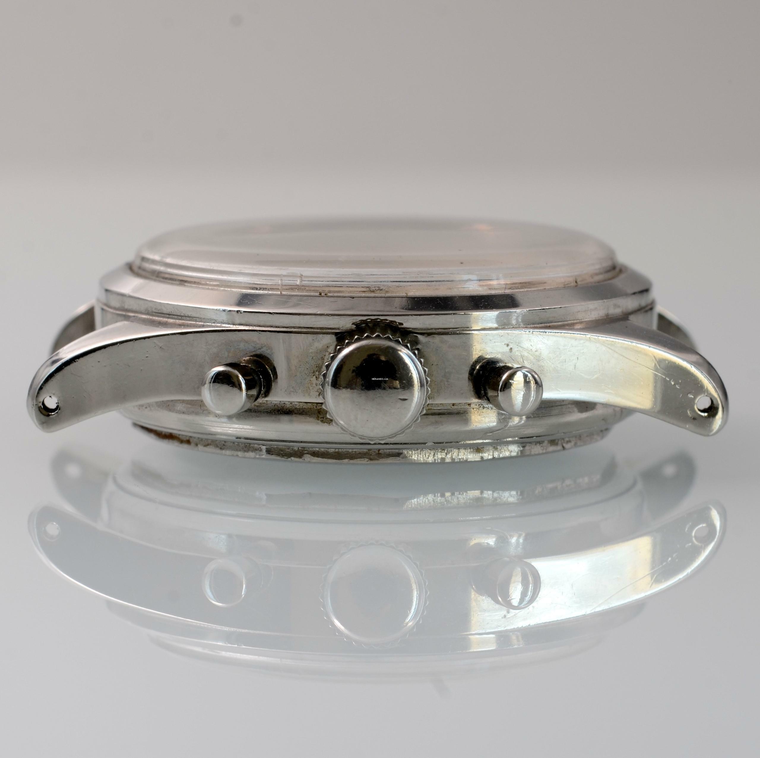 Thumbnail von Universal Genève Tri-Compax Chronograph 22297-3 Tri-Compax full calendar Moonphase 1958's TOP Condition