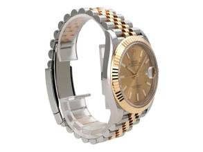 Thumbnail von Rolex Datejust 41 Edelstahl Gelbgold 126333 Champagner Jubilee-Band