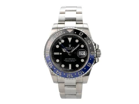  Rolex GMT-Master II Edelstahl Ref. 116710BLNR 