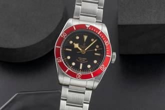 Thumbnail von Tudor Black Bay Heritage Black Bay Smiley Dial Automatik Herrenuhr Ref. 79220R