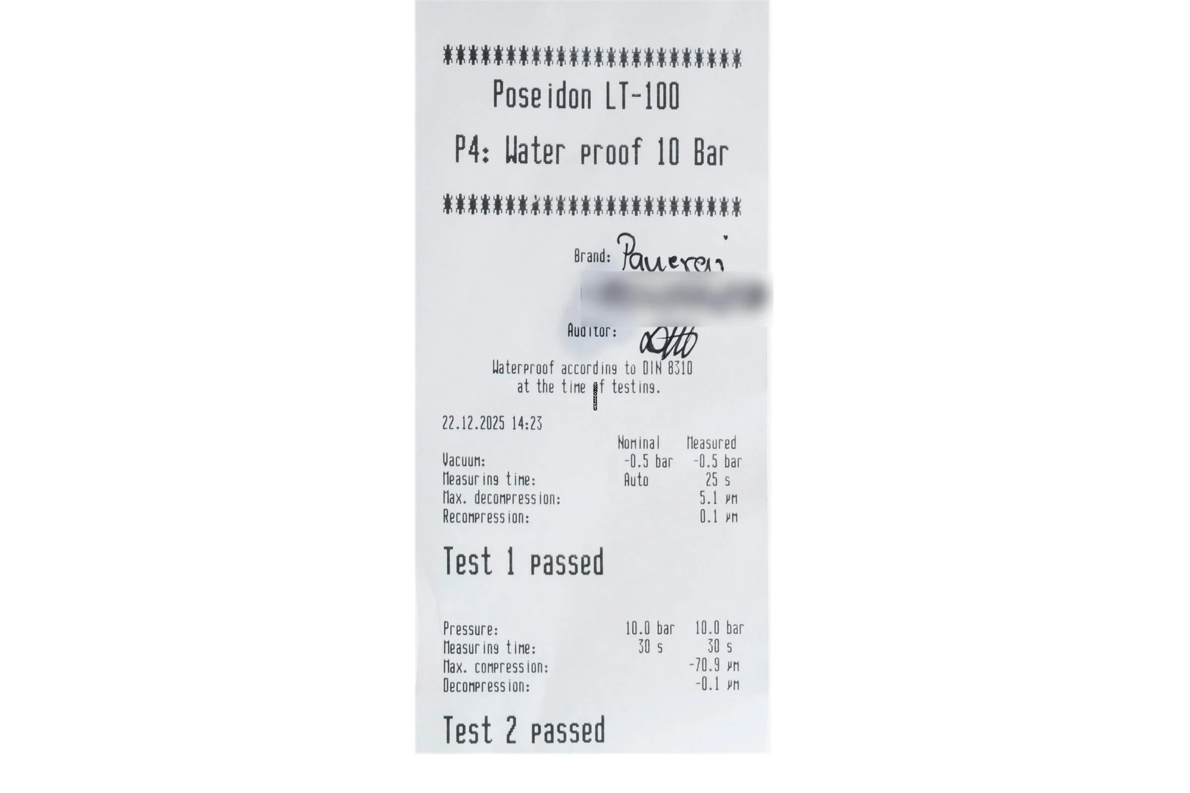 Thumbnail von Panerai Luminor Base 8 Days Stahl Handaufzug Herrenuhr Ref. PAM00915 B&P 2023