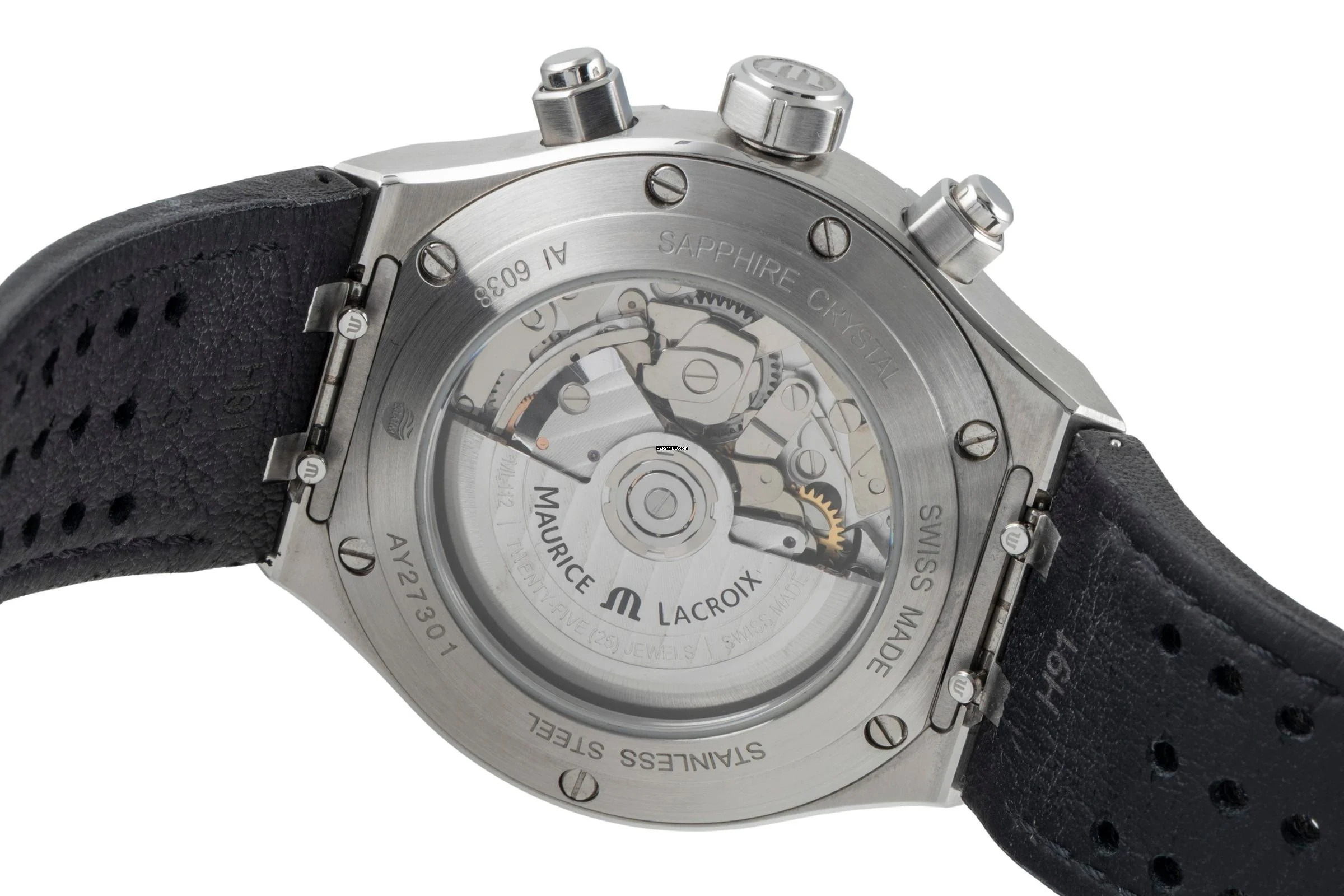 Thumbnail von Maurice Lacroix AIKON Chronograph Stahl Automatik Ref. AI6038-SS001-130 B&P 2021