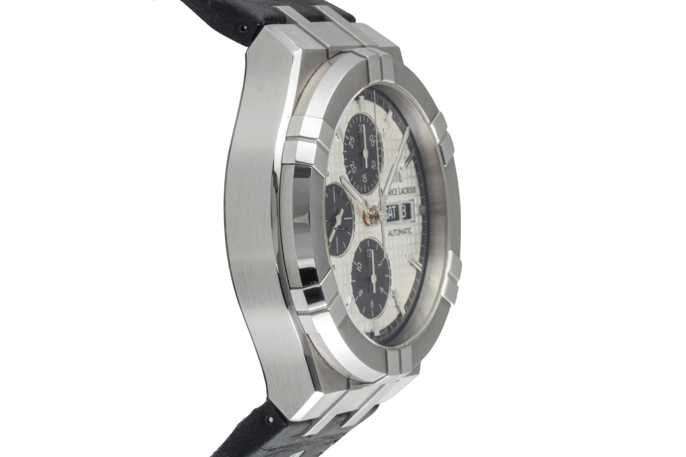 Thumbnail von Maurice Lacroix AIKON Chronograph Stahl Automatik Ref. AI6038-SS001-130 B&P 2021