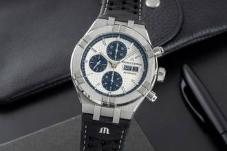Thumbnail von Maurice Lacroix AIKON Chronograph Stahl Automatik Ref. AI6038-SS001-130 B&P 2021
