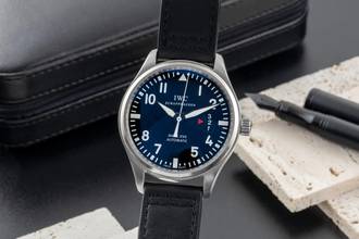 Thumbnail von IWC Fliegeruhr Mark Schaffhausen Mark XVII Fliegeruhr Automatik Edelstahl Ref. IW326501 B&P 2019