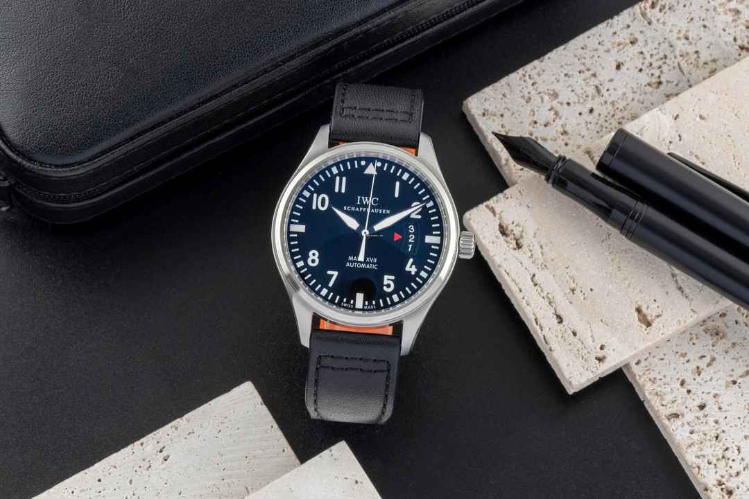  IWC Fliegeruhr Mark Schaffhausen Mark XVII Fliegeruhr Automatik Edelstahl Ref. IW326501 B&P 2019 