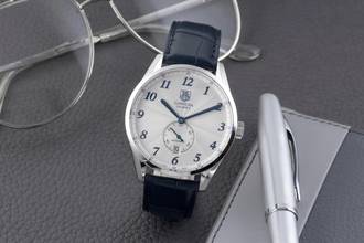 Thumbnail von TAG Heuer Carrera Calibre 6 Automatik Stahl Herrenuhr Ref. WAS2111